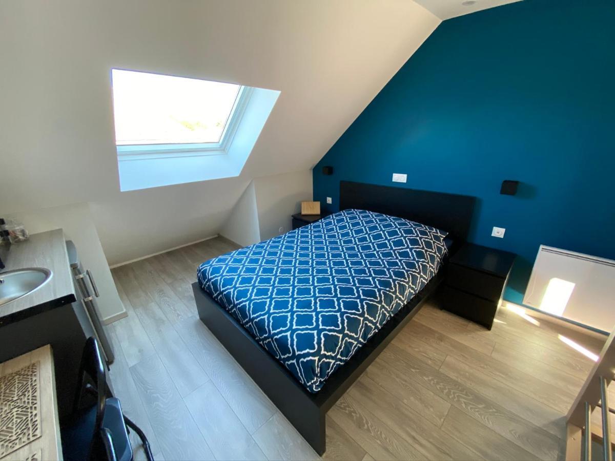 Logements équipés à Onnaing avec espace Balneo en OPTION proche Toyota, autoroute et Valenciennes Esterno foto