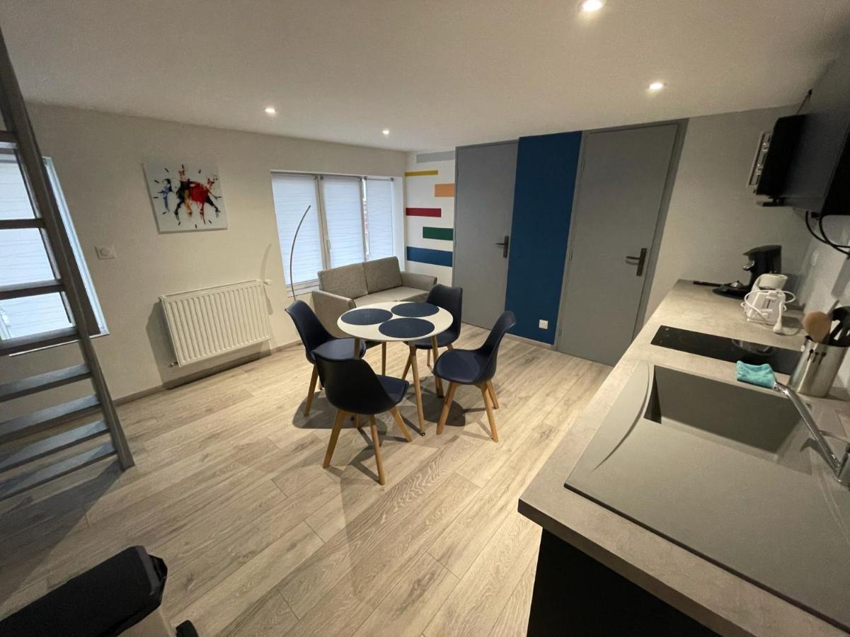 Logements équipés à Onnaing avec espace Balneo en OPTION proche Toyota, autoroute et Valenciennes Esterno foto