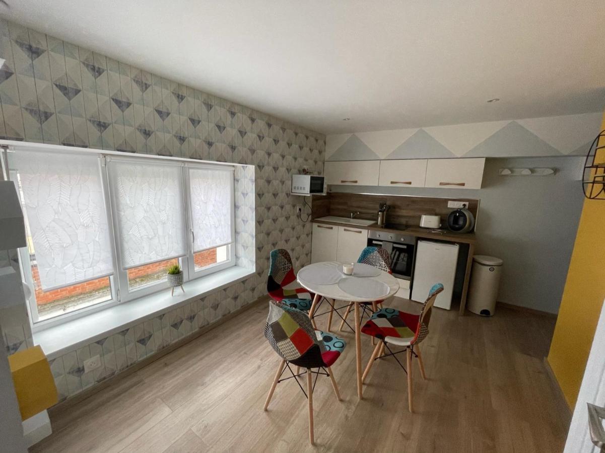 Logements équipés à Onnaing avec espace Balneo en OPTION proche Toyota, autoroute et Valenciennes Esterno foto